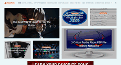 Desktop Screenshot of musicfolio.com